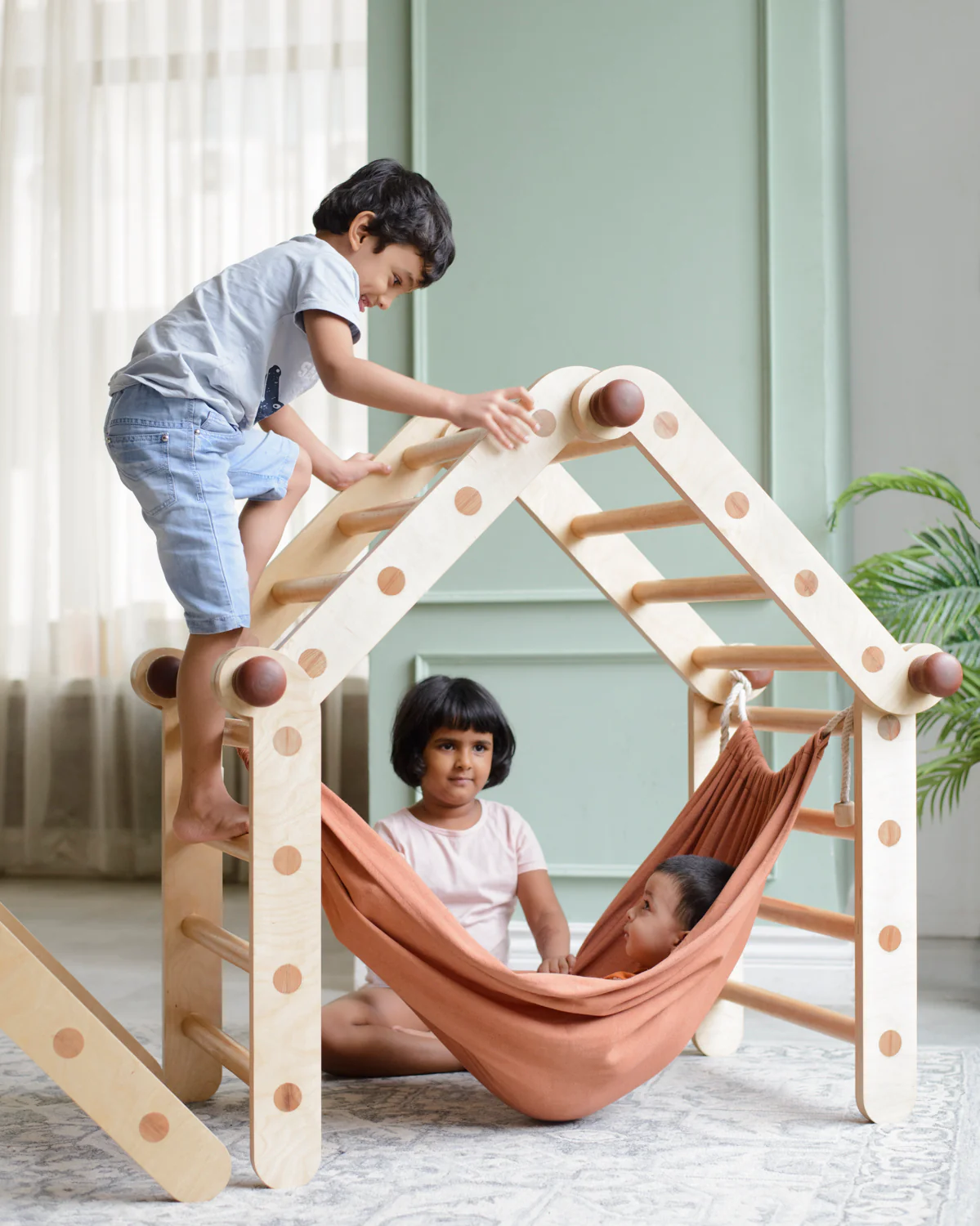 Hammock attachment for Transformable Pikler Triangle - Image 10