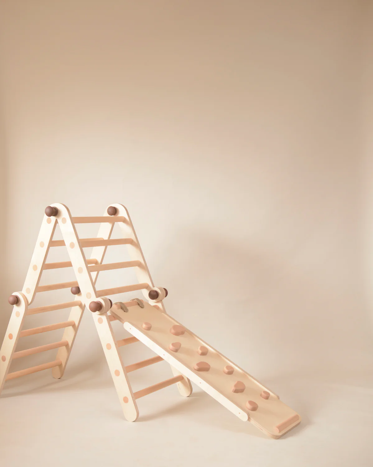 Slide attachment for Pikler Triangle MINI or MAX (with Reversible Rock Climbing Face) - Image 19