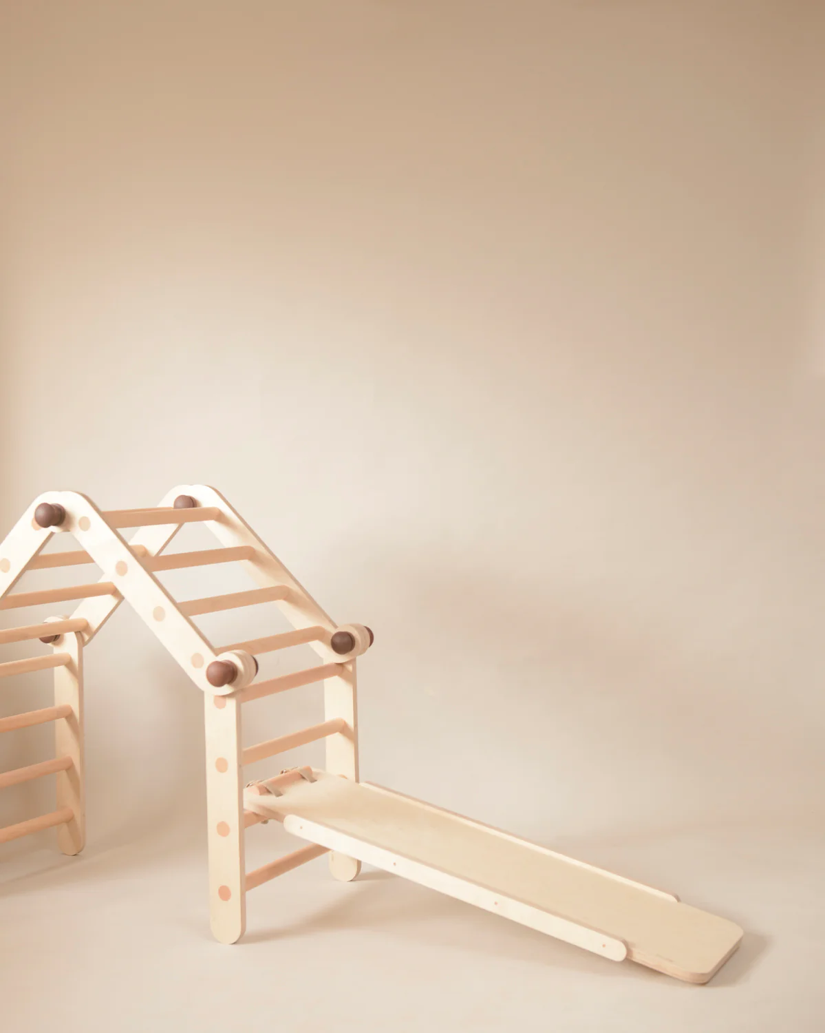 Slide attachment for Pikler Triangle MINI or MAX (with Reversible Rock Climbing Face) - Image 6