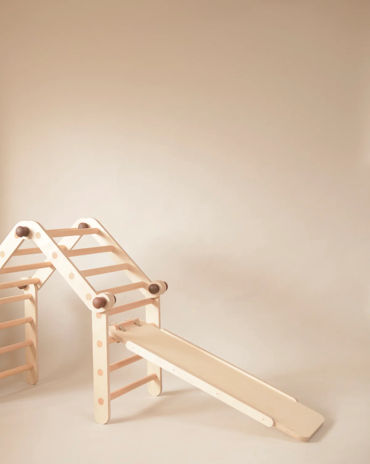 Slide attachment for Pikler Triangle MINI or MAX (with Reversible Rock Climbing Face) - Image 7