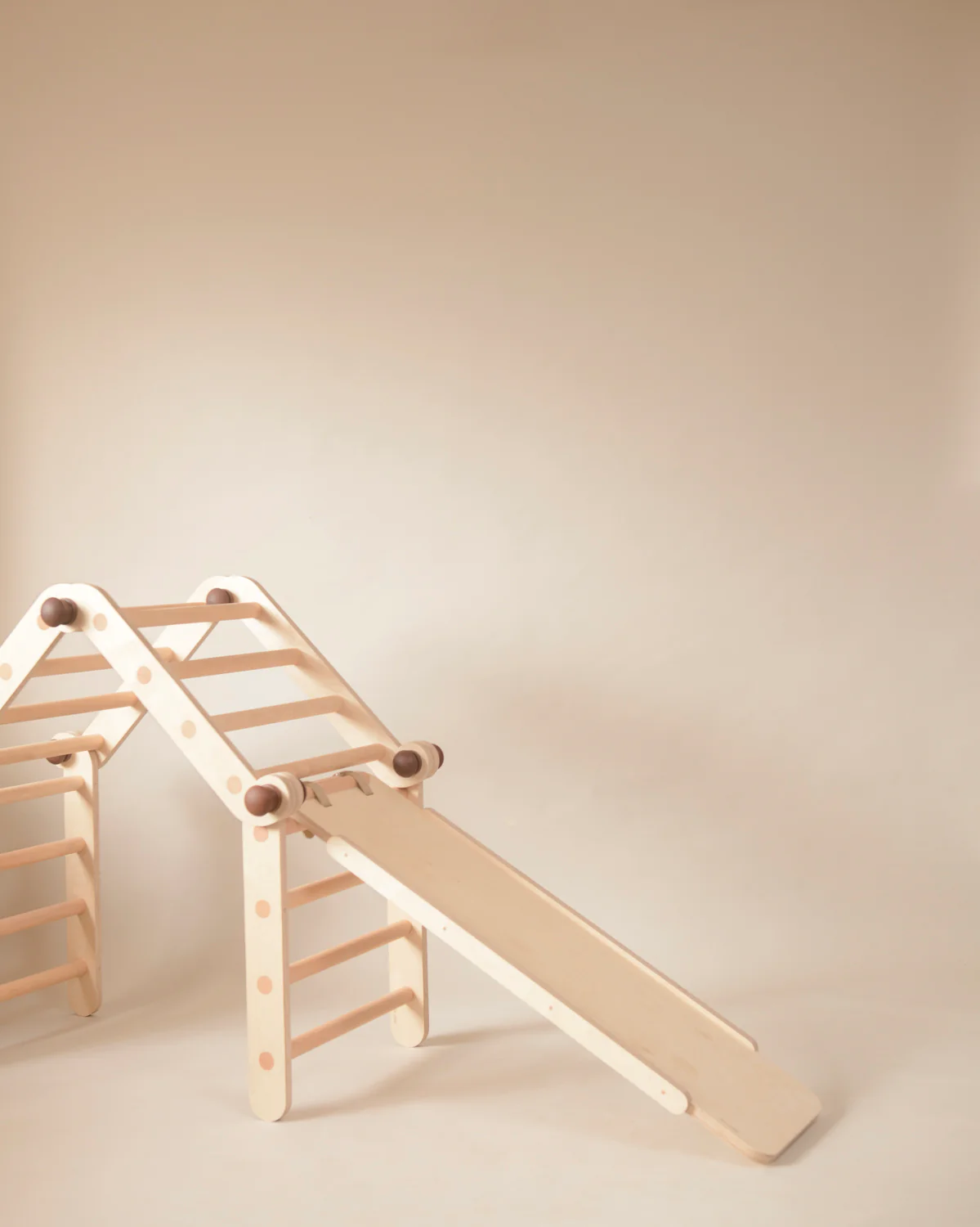 Slide attachment for Pikler Triangle MINI or MAX (with Reversible Rock Climbing Face) - Image 8