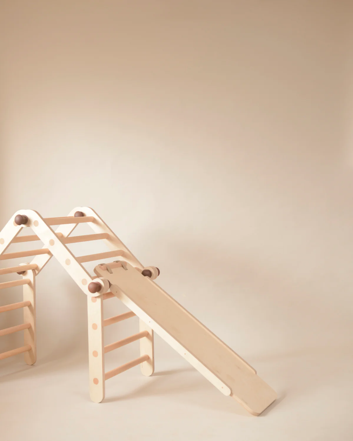 Slide attachment for Pikler Triangle MINI or MAX (with Reversible Rock Climbing Face) - Image 9