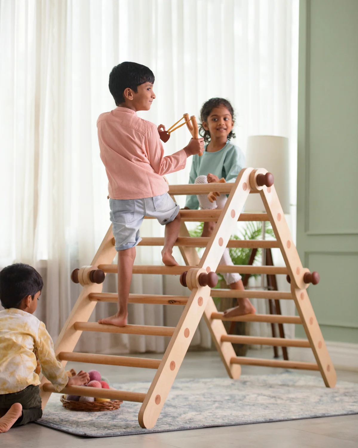 Bloon Pikler MAX (Transformable Pikler Triangle) Jungle Gym - Image 11