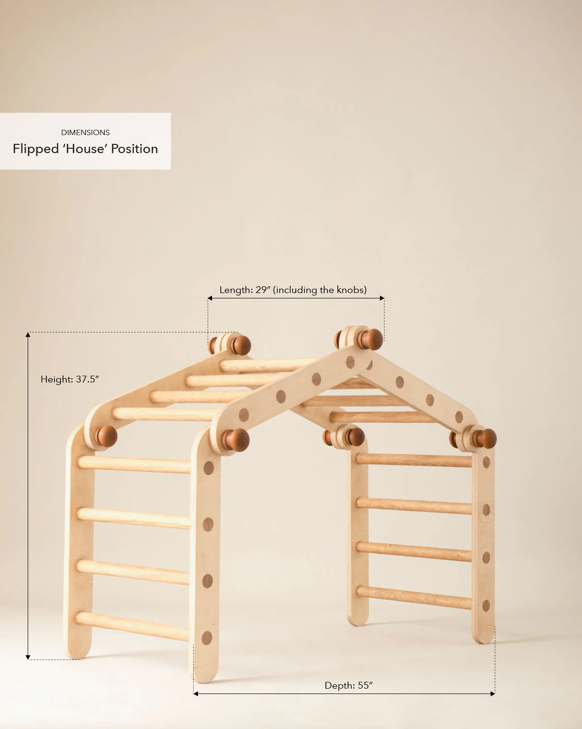 Bloon Pikler MAX (Transformable Pikler Triangle) Jungle Gym - Image 20