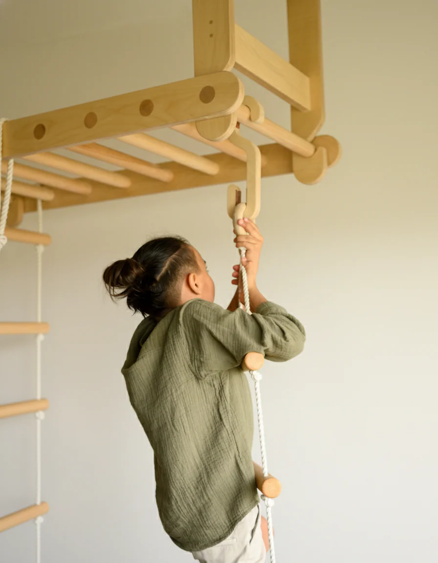 Aerial Set | Ceiling Pikler Jungle Gym - Image 4