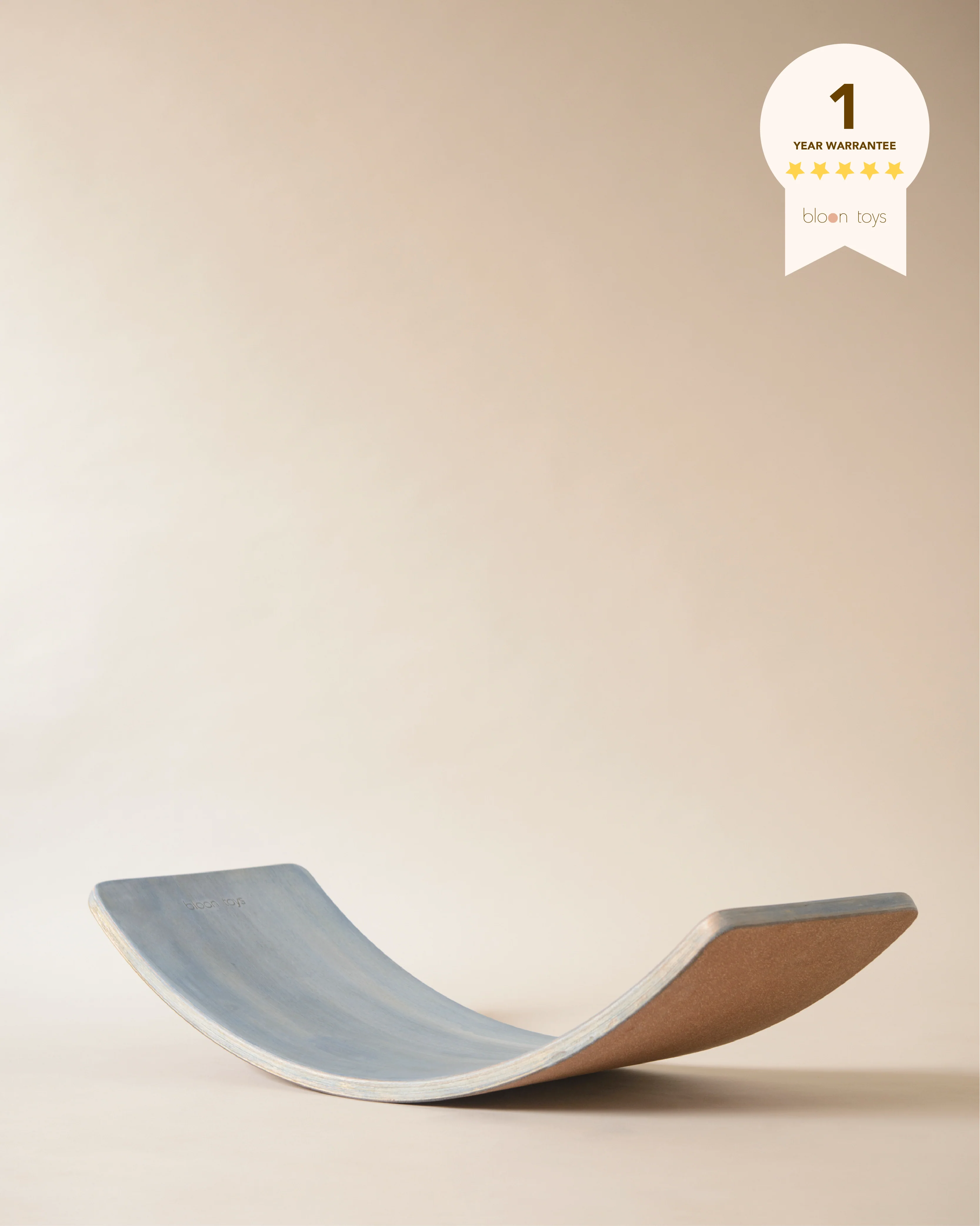 Curvy board 2.0 (Cork-Lined Balance Board in Light Indigo) - Image 8