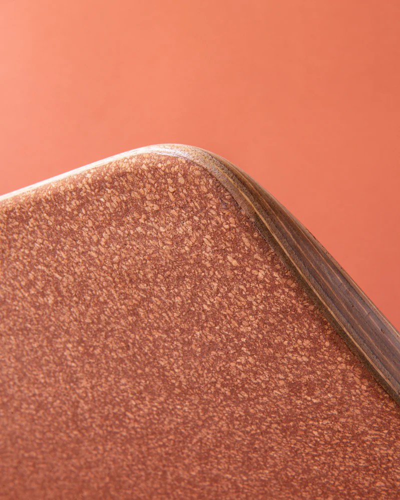 Curvy board 2.0 (Cork-Lined Balance Board in Madder Red) - Image 7