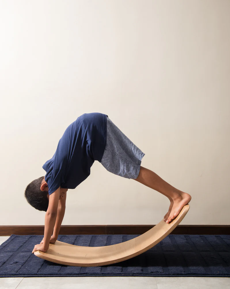 Original Curvy Board (Wooden Balance Board, without Cork) - Image 4