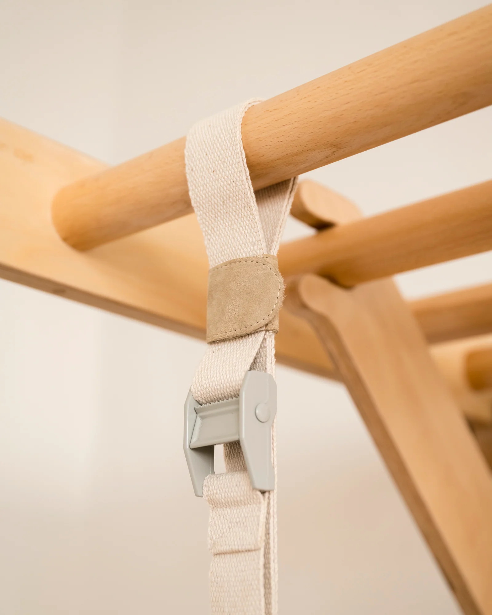 Gymnastic Rings or “Roman” Rings Attachment for Transformable Pikler Triangle - Image 3